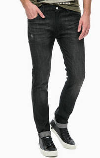 Зауженные черные джинсы Religion