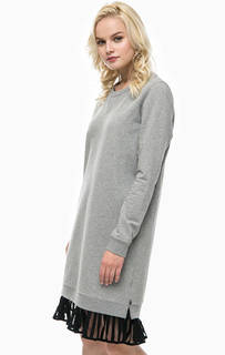 Платье-свитшот серого цвета Scotch&Soda