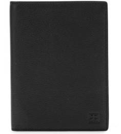 Черная кожаная обложка для паспорта Sergio Belotti