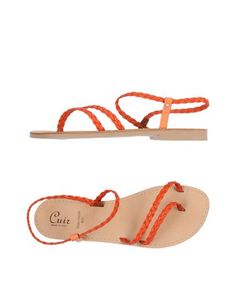 Сандалии Cuir