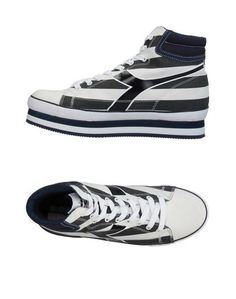 Высокие кеды и кроссовки Diadora