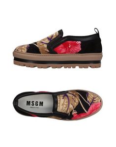 Низкие кеды и кроссовки Msgm