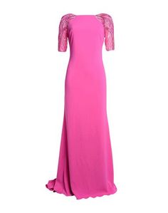 Длинное платье Badgley Mischka