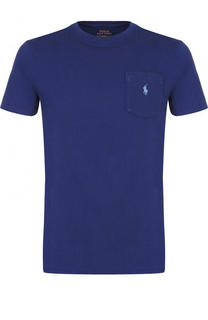 Хлопковая футболка с круглым вырезом Polo Ralph Lauren