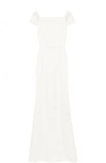 Однотонное приталенное платье-макси Roland Mouret