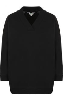 Хлопковый свитшот с V-образным вырезом Kenzo
