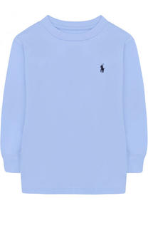 Хлопковая футболка с длинными рукавами Polo Ralph Lauren