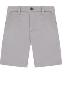 Однотонные хлопковые шорты Polo Ralph Lauren
