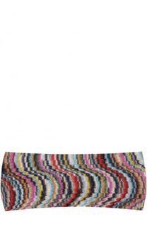 Вязаная повязка из вискозы Missoni