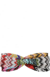 Вязаная повязка из вискозы Missoni