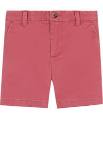 Однотонные хлопковые шорты Polo Ralph Lauren