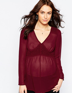 Блузка для беременных ASOS Maternity - Красный