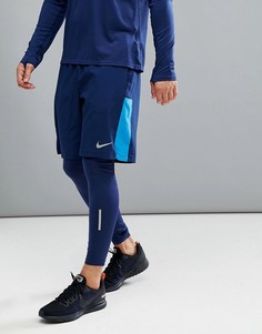 Синие шорты Nike Running Flex Challenger 9 Inch - 898890-429 - Синий