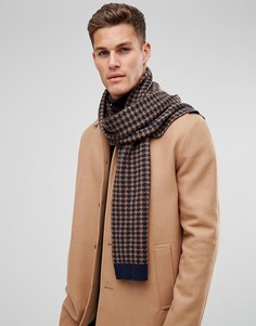 Шарф Selected Homme Mason - Темно-синий