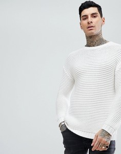 Джемпер плотной вязки в рубчик ASOS - Мульти