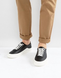 Монохромные кроссовки со шнуровкой ASOS - Черный