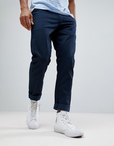 Темно-синие облегающие чиносы Farah Elm - Темно-синий