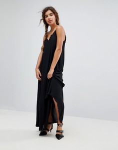 Платье макси ASOS - Черный