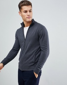 Кардиган на молнии Jack &amp; Jones Premium - Серый