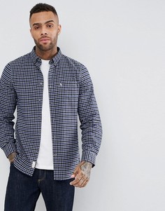 Темно-синяя оксфордская рубашка в клетку Jack Wills Wadsworth - Темно-синий