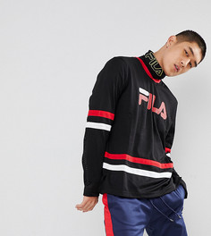 Лонгслив с логотипом Fila Black - Черный