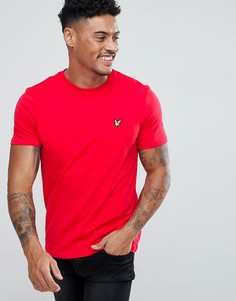 Красная футболка с круглым вырезом Lyle &amp; Scott - Красный