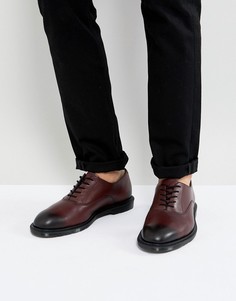 Вишнево-красные ботинки Dr Martens Fawkes Temperley - Красный