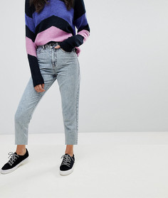 Джинсы в винтажном стиле с эффектом кислотной стирки Vero Moda - Синий