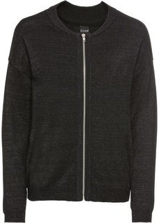 Кардиган (черный) Bonprix