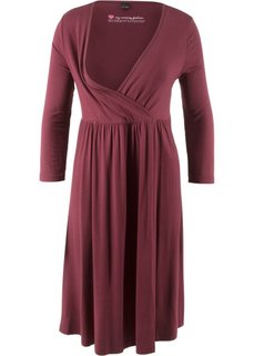 Платье для будущих и кормящих матерей (кленово-красный) Bonprix
