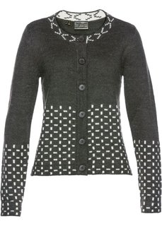 Кардиган (темно-серый) Bonprix