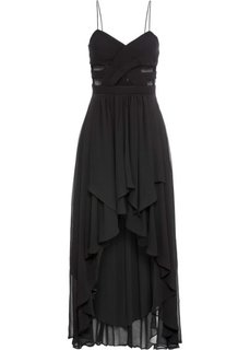 Платье с сердцеобразным вырезом (черный) Bonprix