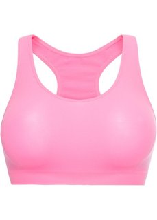 Бюстгальтер спортивный Level 1 (розовый неон) Bonprix