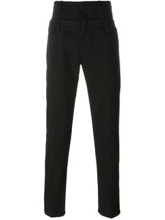 брюки с двойным поясом JW Anderson