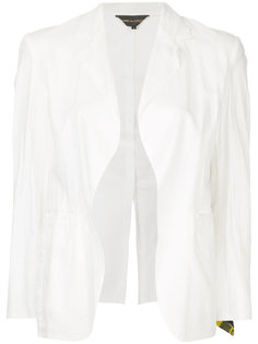 пиджак с отделкой в клетку Comme Des Garçons