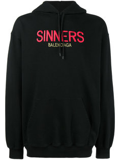 толстовка Sinners  Balenciaga