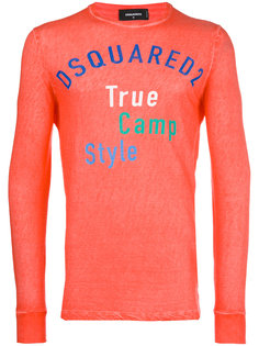 True Camp Style print T-shirt Dsquared2