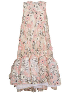 пышное платье с цветочной вышивкой Huishan Zhang