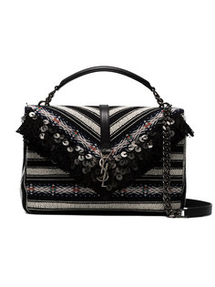 объемная сумка College Saint Laurent