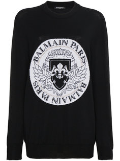 толстовка с эмблемой  Balmain