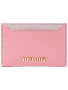 классическая визитница Miu Miu