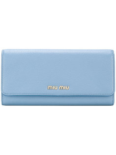 кошелек с визитницей на цепочке Miu Miu