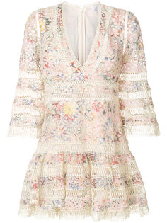 lace-embroidered flared dress Zimmermann