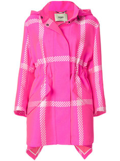 Pop Tartan raincoat Fendi