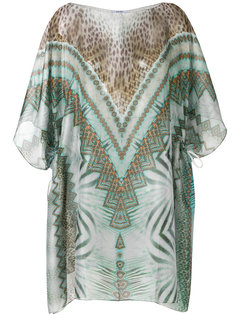 printed kaftan cover up Parah