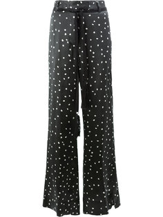 широкие брюки в полоску  Ann Demeulemeester