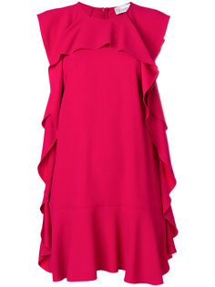 платье-шифт с оборками Red Valentino