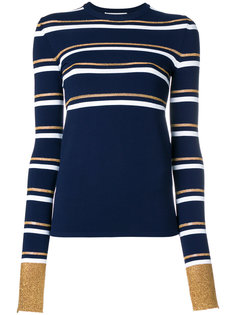 slim-fit striped pullover Cédric Charlier