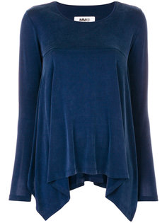 flared long-sleeve top Mm6 Maison Margiela