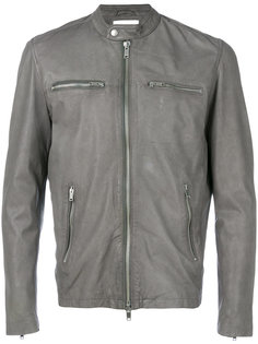 zipped biker jacket Dondup